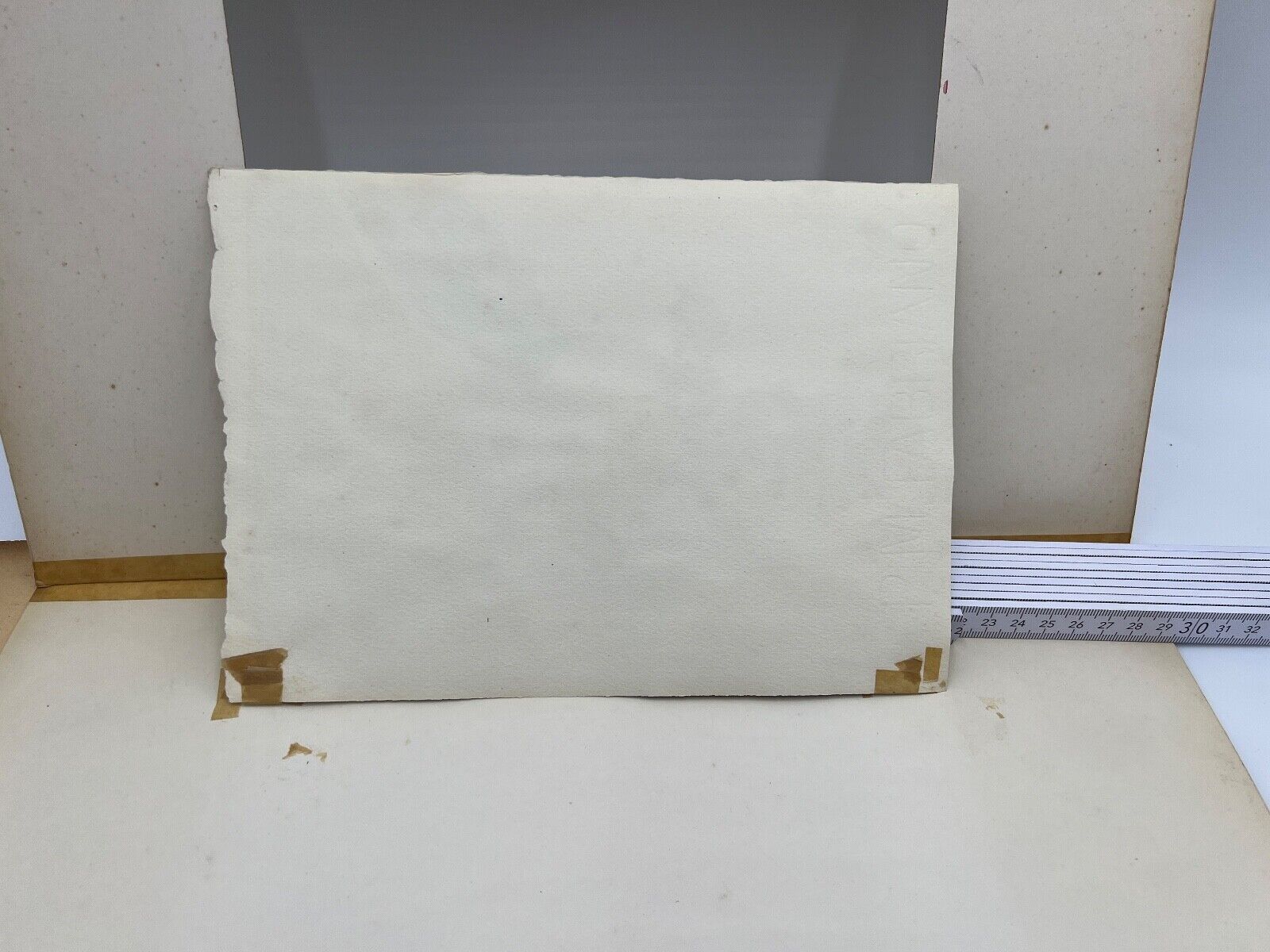 1940 Else Hertzer Aquarell signiert Malcesine Gardasee Frau Treppe 42x32 cm - Antikhandel-Stuttgart