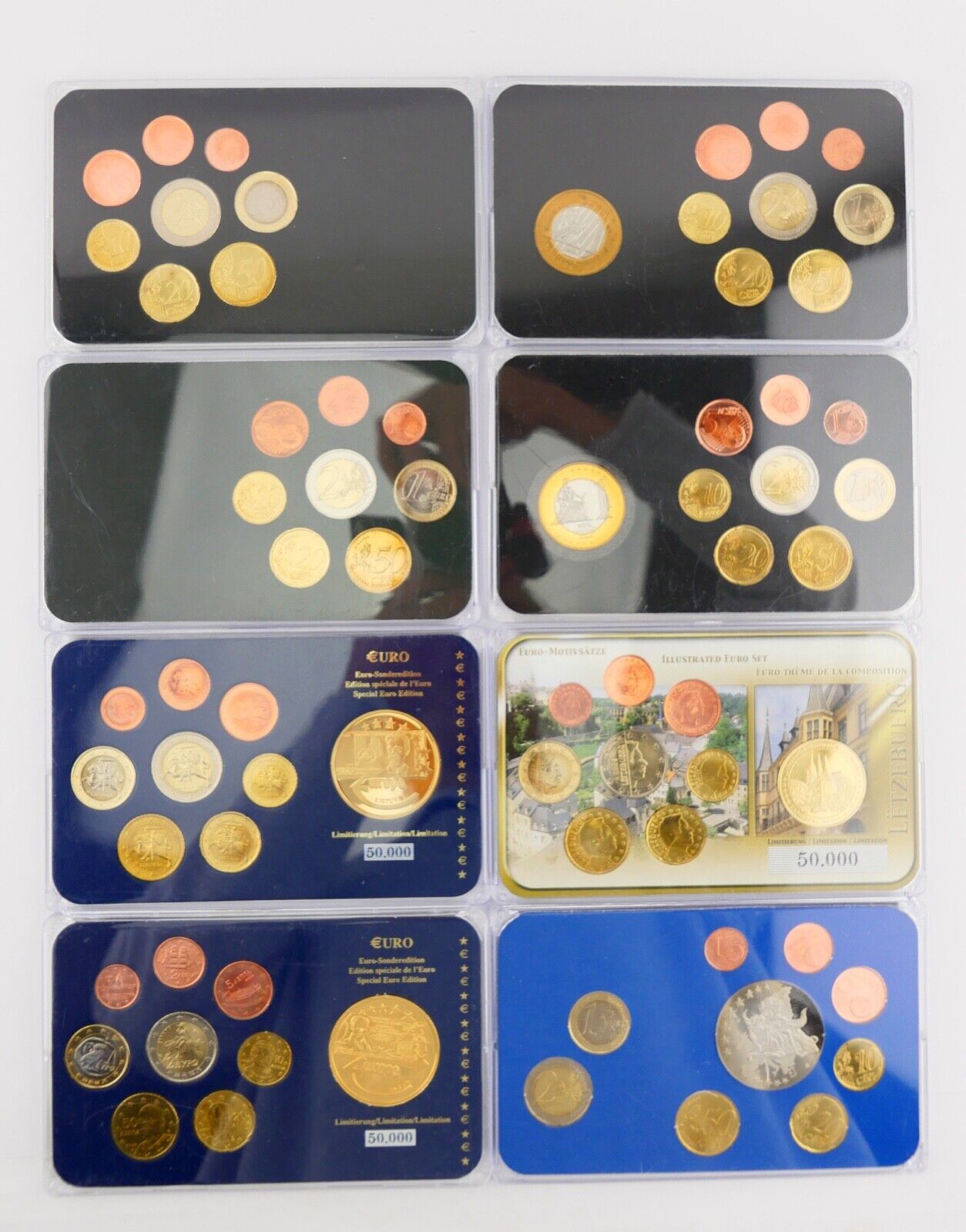 ca. 135 Euro Satz div. Münzen Medaillen Deutschland Malta Litauen Estland 24K - Antikhandel-Stuttgart