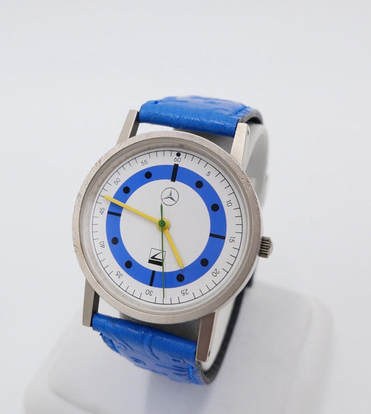 Armbanduhr Mercedes CLK Cabrio Blau Herrenuhr - Antikhandel-Stuttgart