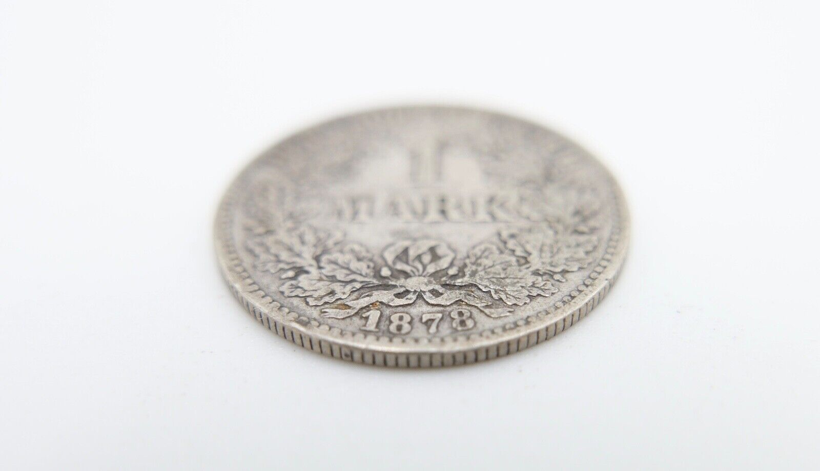 1 Mark Deutsches Reich 1878 F Jäger J.9 ss-vz sehr schön - vorzüglich Silber - Antikhandel-Stuttgart