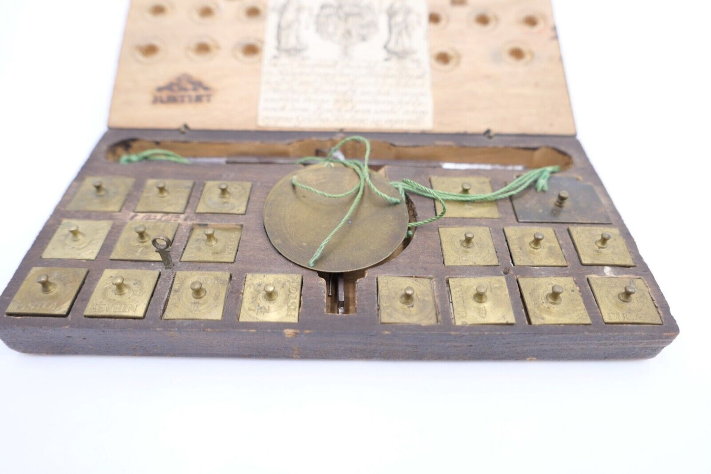 antik Johann Philipp Herberts sen., Solingen um 1699 Münzwaage 1774 Waage - Antikhandel-Stuttgart