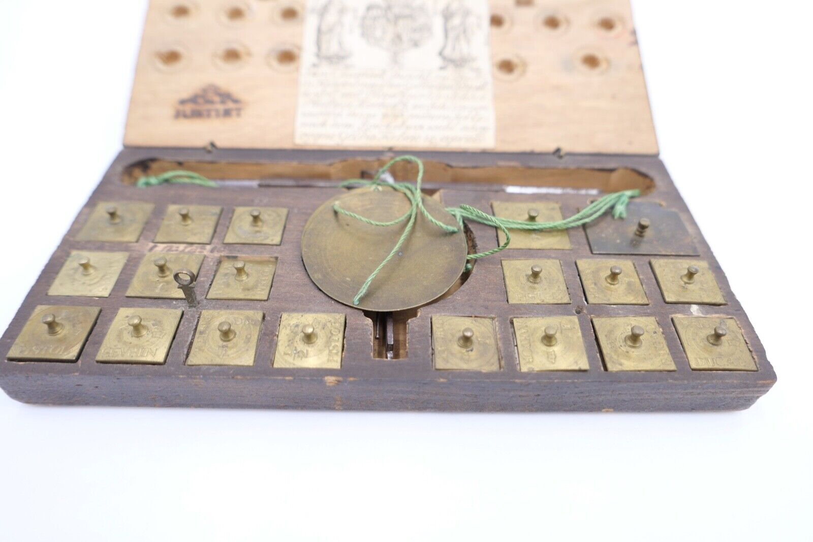 antik Johann Philipp Herberts sen., Solingen um 1699 Münzwaage 1774 Waage - Antikhandel-Stuttgart