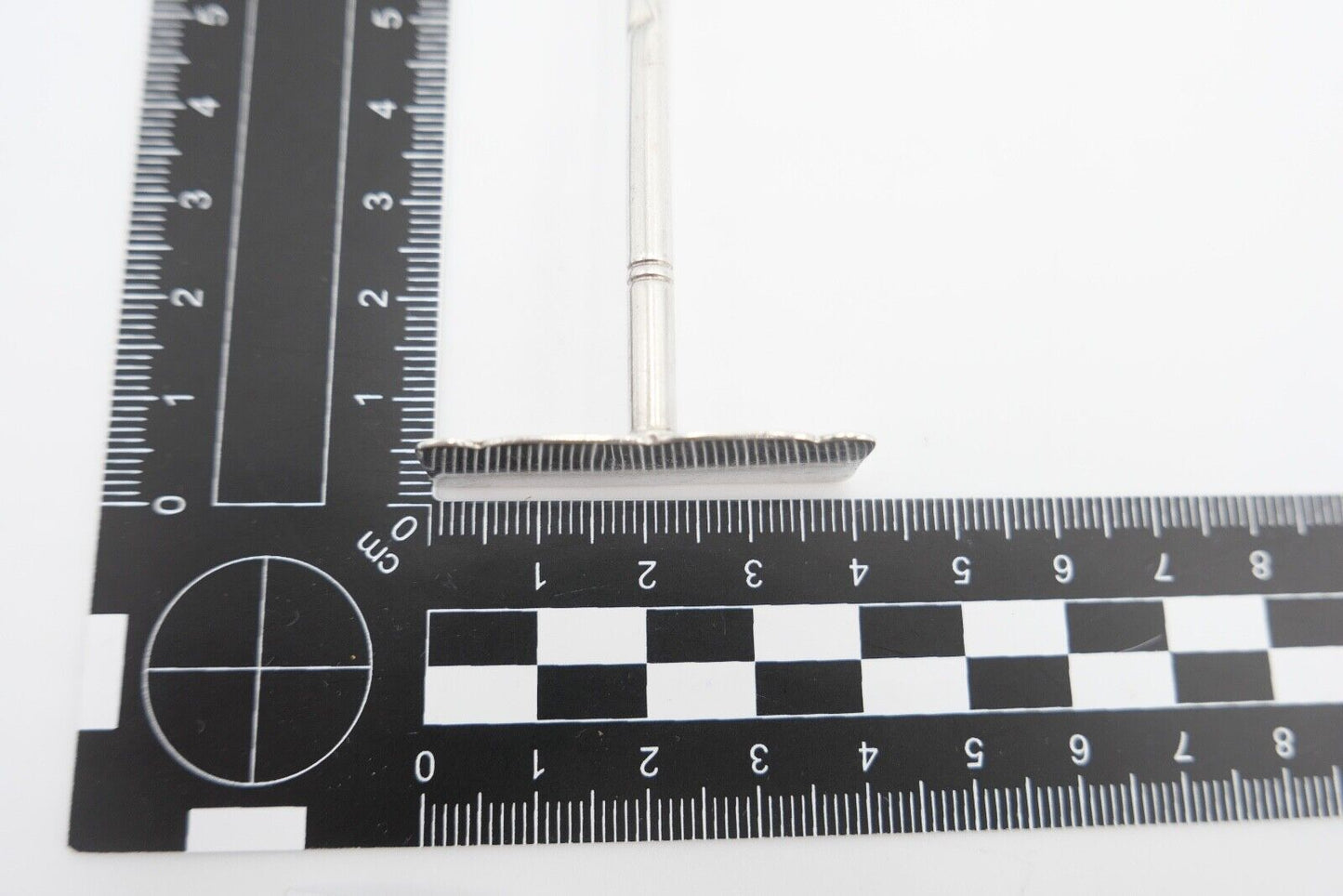 antiker Breischieber Lutz & Weiß Pforzheim 800 Silber gedrechselter Griff - Antikhandel-Stuttgart