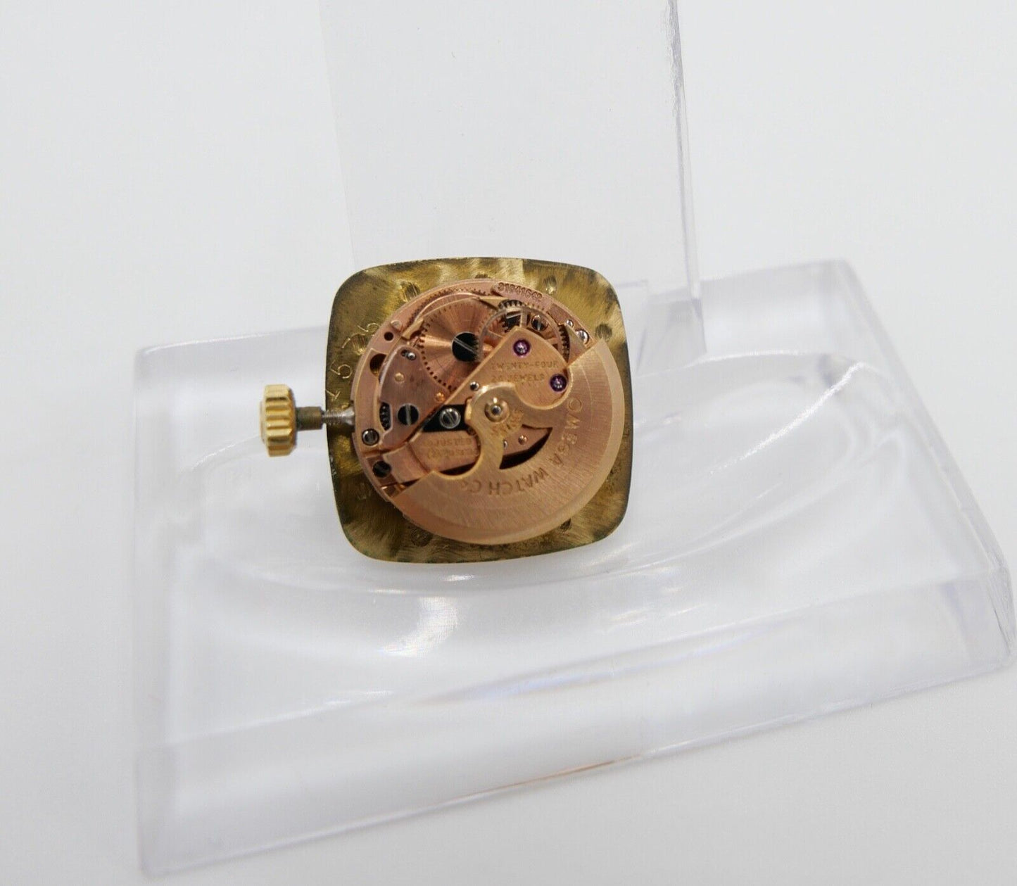 LÄUFT Omega De Ville Cal. 661 Uhrwerk Krone Zifferblatt Zeiger Automatic - Antikhandel-Stuttgart