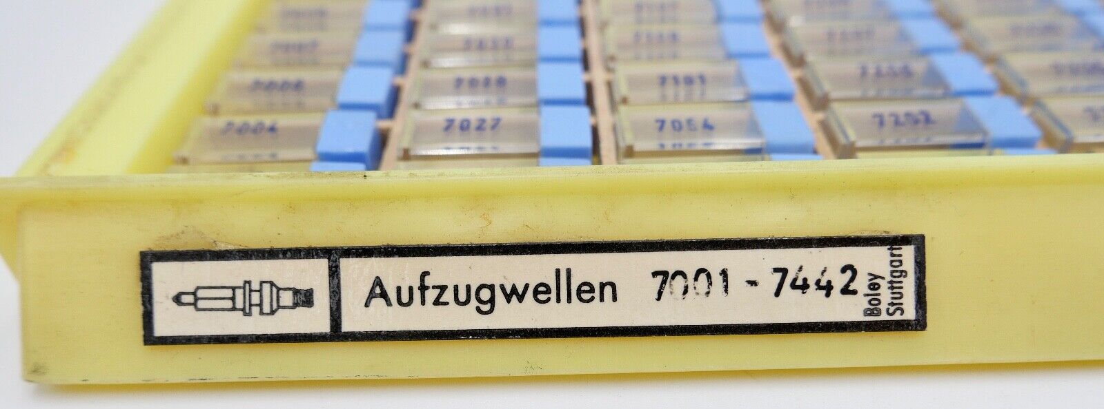 Konvolut AUFZUGSWELLE / AUFZUGSWELLEN 7001 - 7442 NEU BOLEY ( NOS ) - Antikhandel-Stuttgart