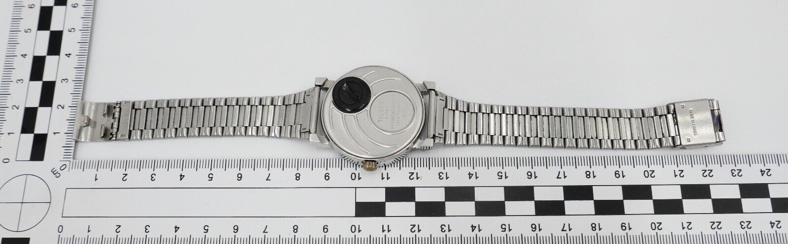 TISSOT D380 Edelstahl Herrenuhr Quarz Digital 80er Jahre ADA DIGI - Antikhandel-Stuttgart