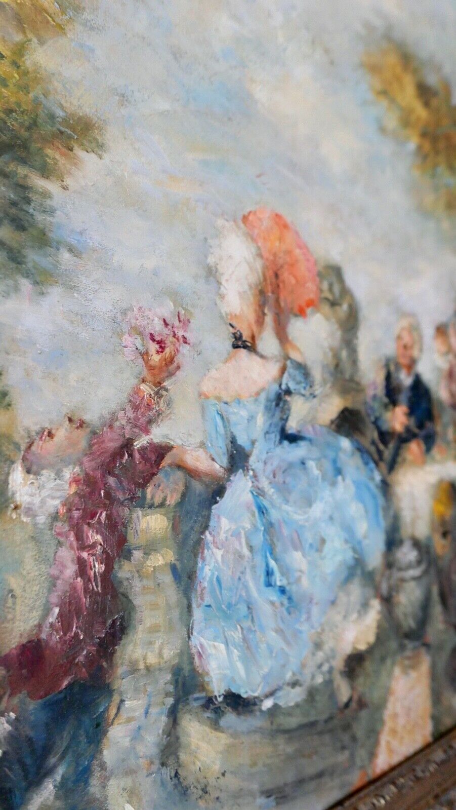 Ölgemälde " Erhard Amadeus Dier " (1893-1969) Wien ALT WIEN 95x75cm 1930-40er - Antikhandel-Stuttgart