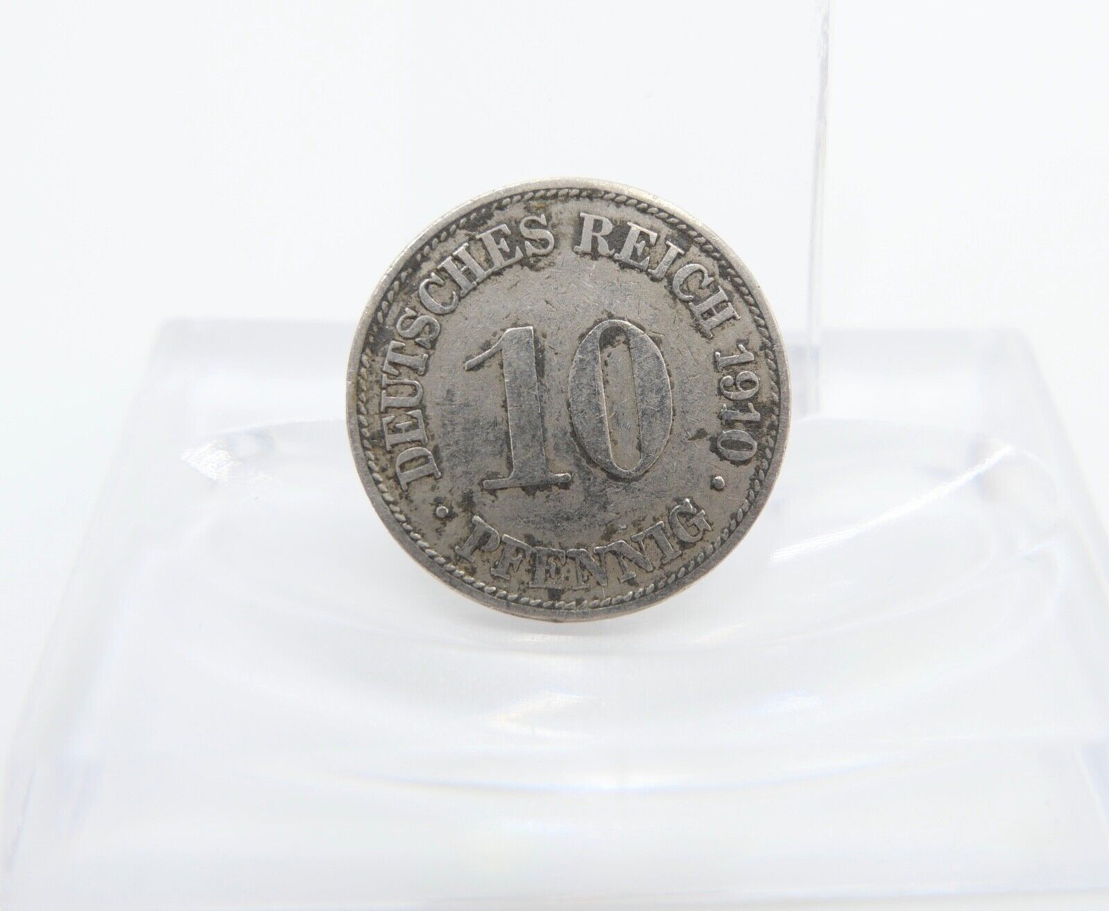 10 Pfennig Kaiserreich 1910 G Jäger J. 13 VZ-STG - Antikhandel-Stuttgart