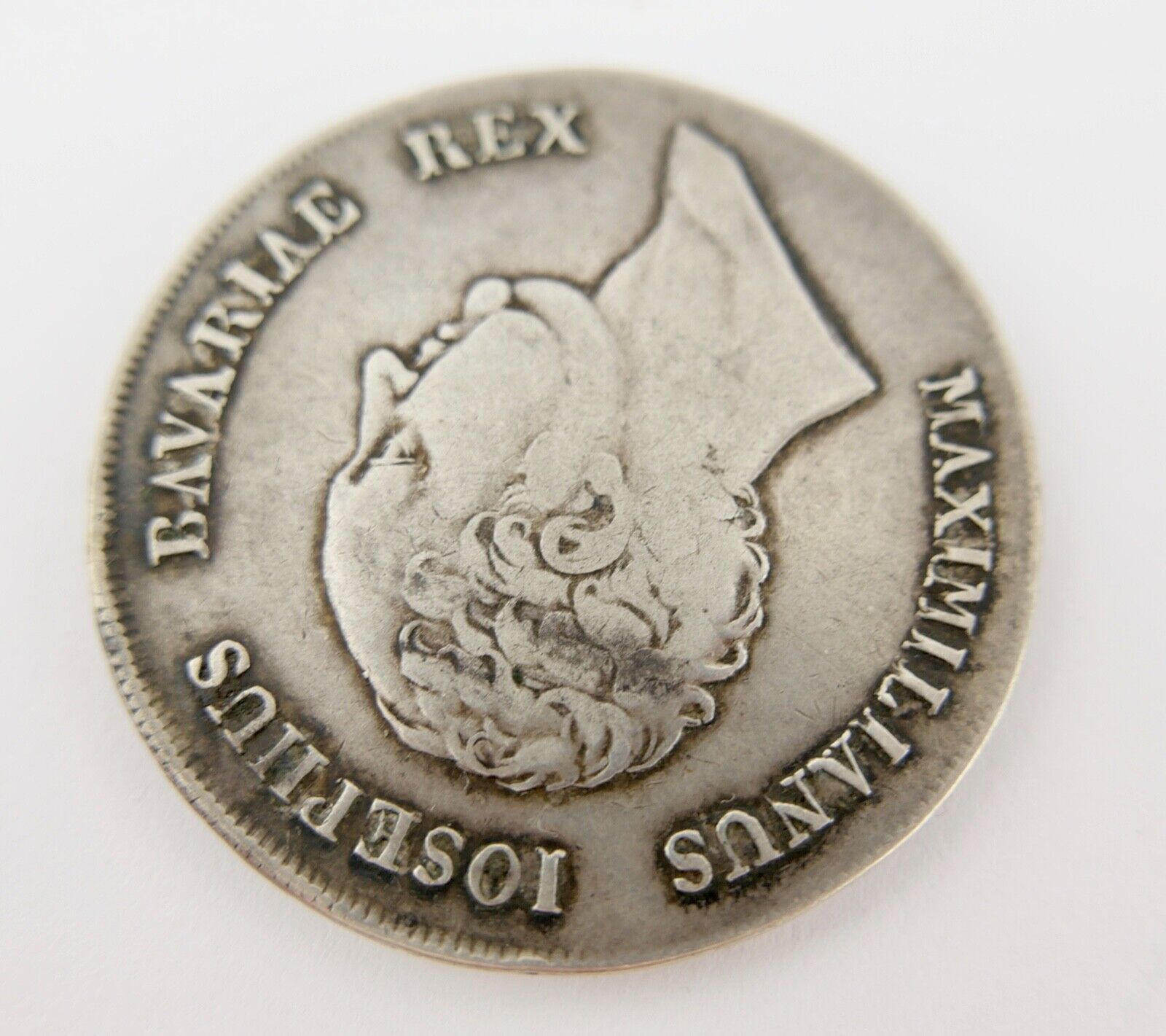 Krontaler 1814 Bayern Maximilian Joseph I 1806-1825 PRO DEO ET POPULO Silber - Antikhandel-Stuttgart