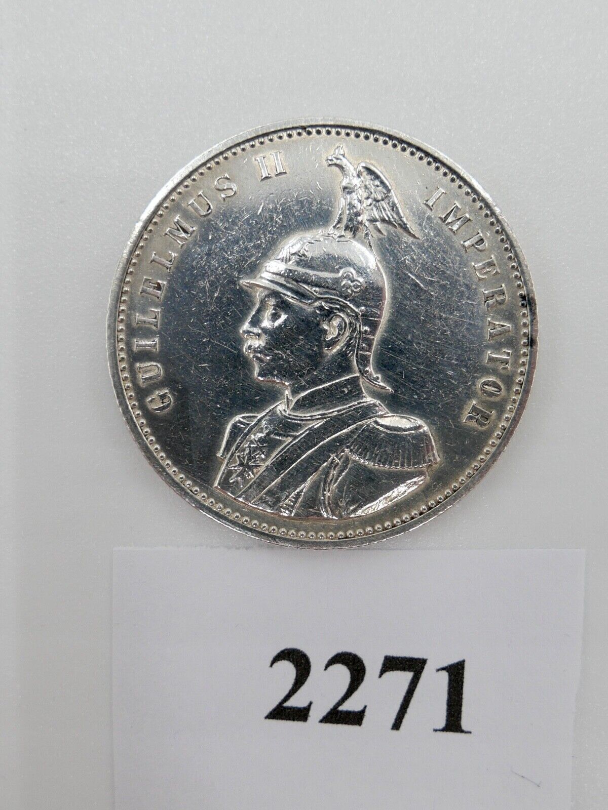 1 RUPIE Deutsch Ost Afrika 1890 A Münze DOA N 713 Silber - Antikhandel-Stuttgart