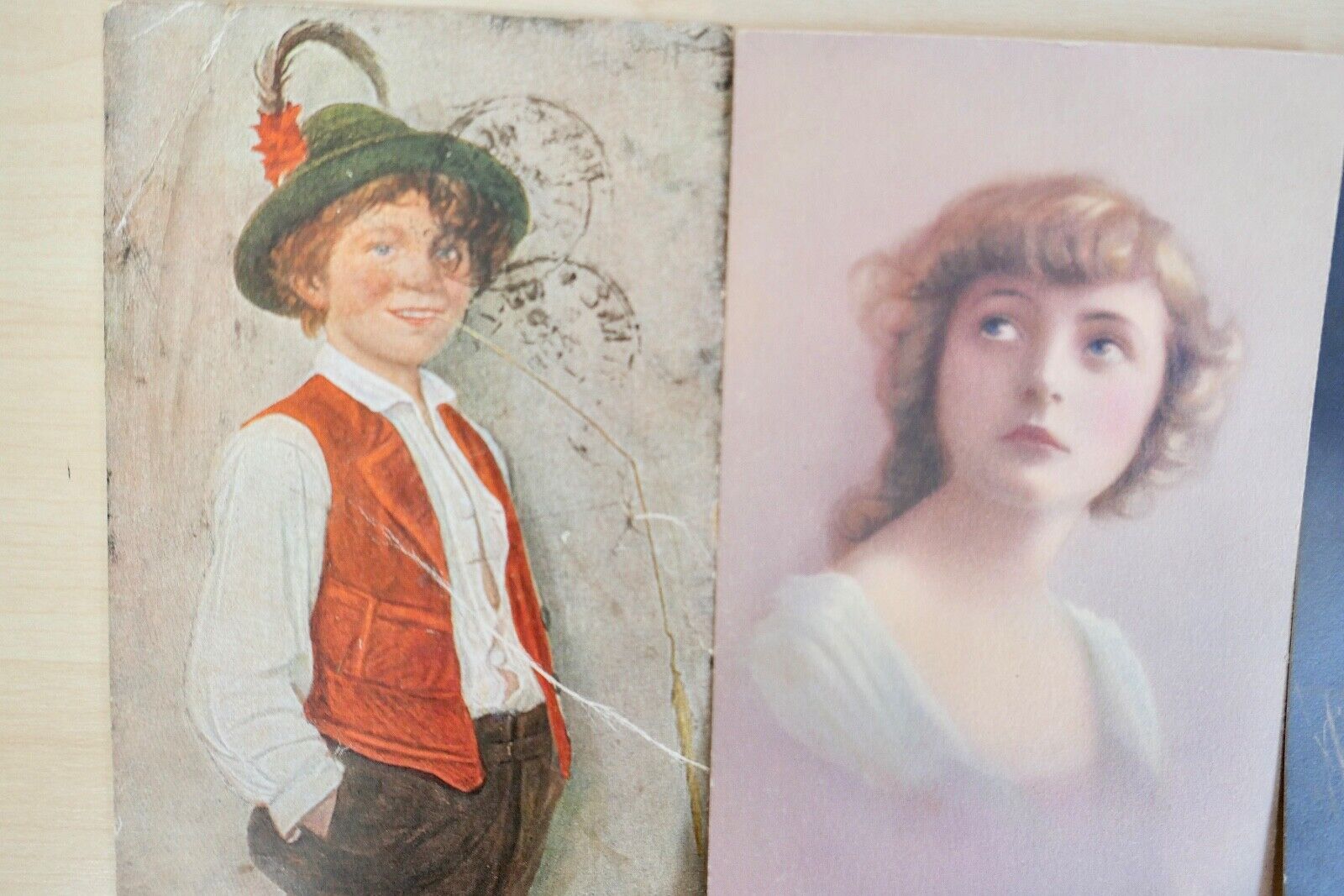 antike Ansichtskarten Postkarten Briefmarken PORTRAIT deutsches Reich - Antikhandel-Stuttgart