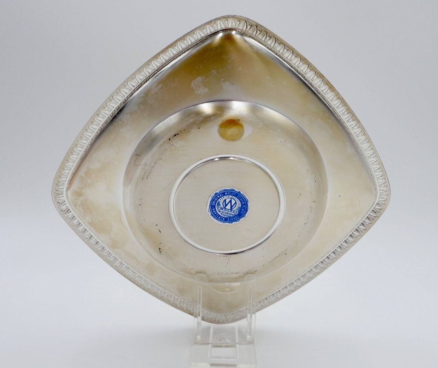 NEU-ISENBURG Fußball STADTMEISTERSCHAFT 1977 Schale Teller 18 cm - Antikhandel-Stuttgart