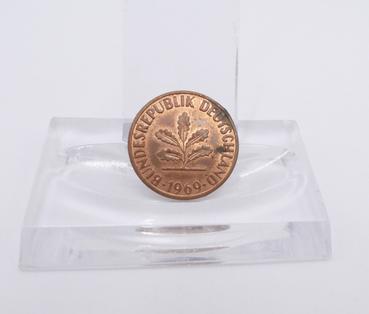 2 Pfennig 1969 J magnetisch - Antikhandel-Stuttgart