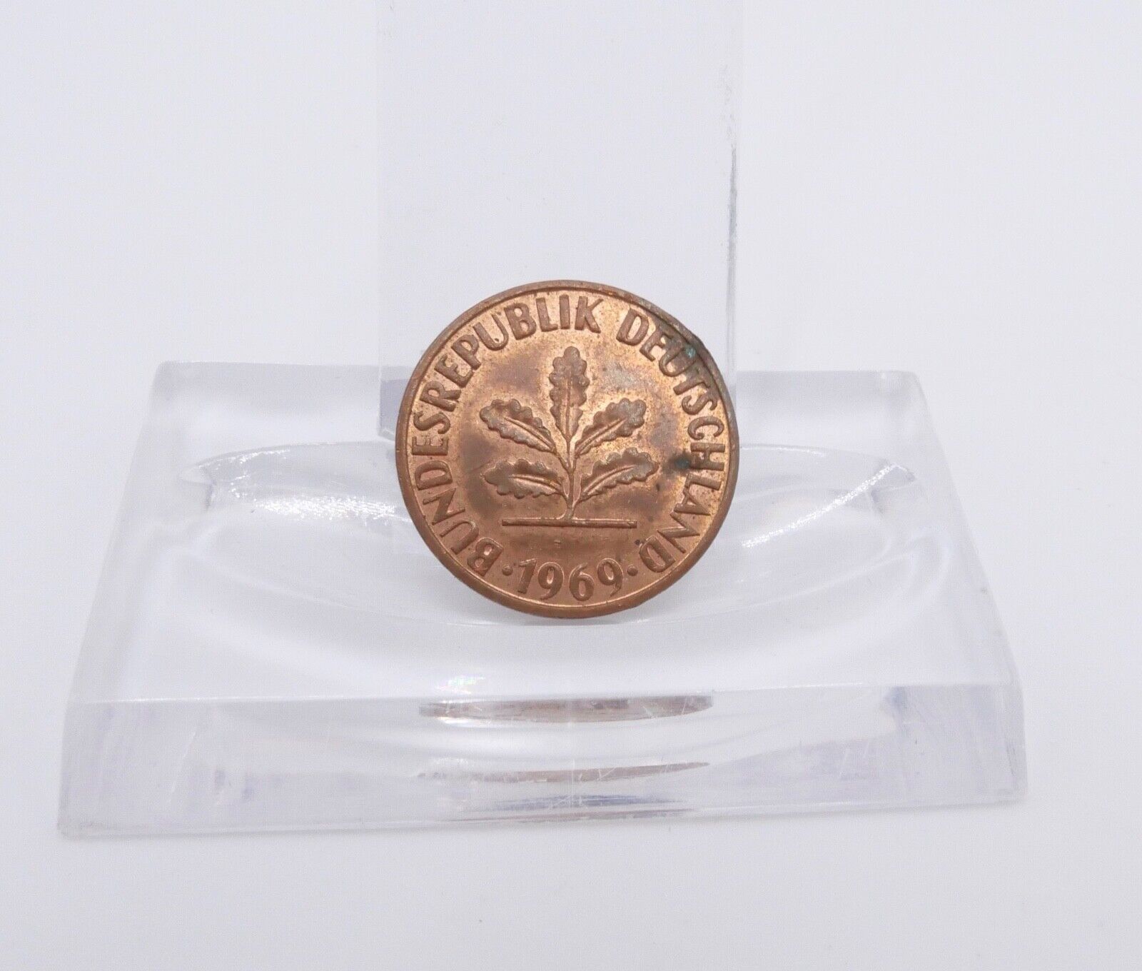 2 Pfennig 1969 J magnetisch - Antikhandel-Stuttgart