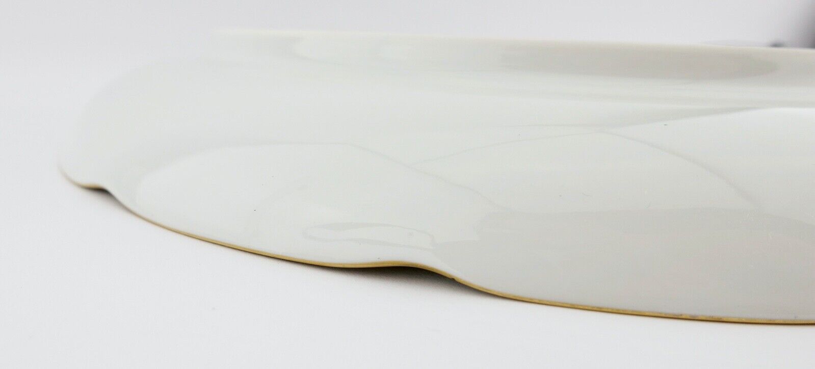 Ludwigsburg Porzellan Zierteller Wandteller Blumendekor Ø 26 cm TOP - Antikhandel-Stuttgart