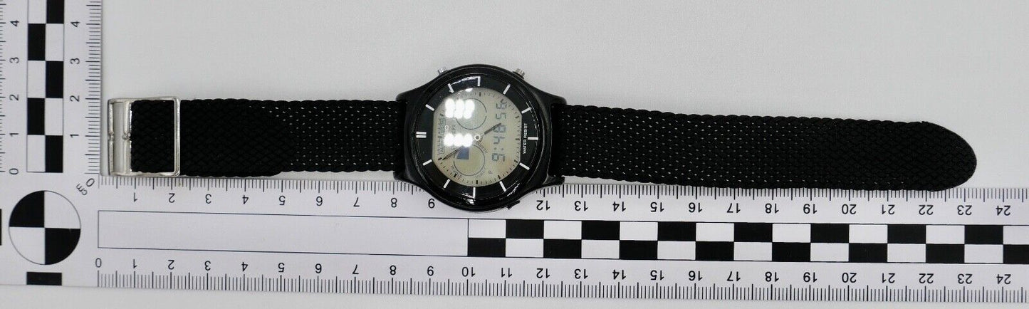 Casio 1358 AQX-11 TWINCEPT Armbanduhr 1990er Jahre Analog & Digital - Antikhandel-Stuttgart