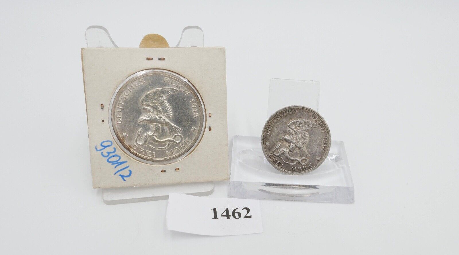 2 & 3 Mark Jäger J.109 & 110 Preussen Befreiungskriege Befreiungskampf Silber - Antikhandel-Stuttgart