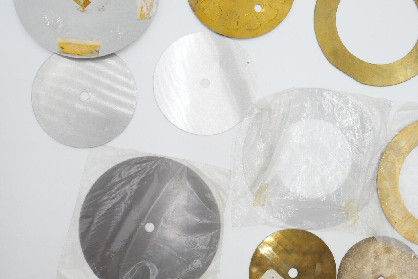 NEU Posten Uhrmacherauflösung Zifferblatt Ersatzteile Aluminium Messing Kaminuhr - Antikhandel-Stuttgart