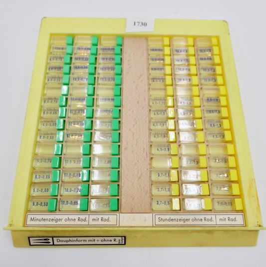 Konvolut Minuten Stunden Zeiger NEU BOLEY ( NOS ) Dauphinform mit & ohne Radium - Antikhandel-Stuttgart