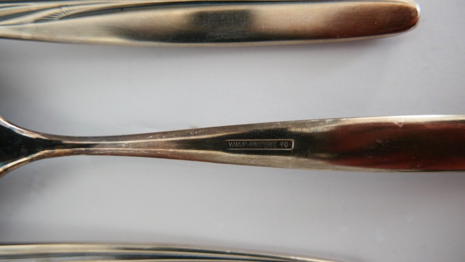 53 Tlg. WMF 90 HEIDELBERG Besteck Set 2,72 Kg Salat Fleich Torte Zucker Messer - Antikhandel-Stuttgart