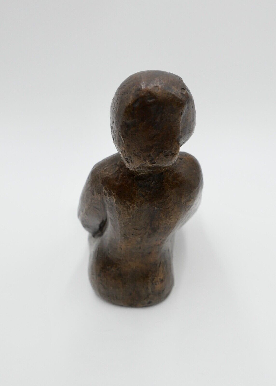 Bronze Figur Skulptur " Guss Barth Rinteln RN Dr. Roland Niedner 13x12 cm - Antikhandel-Stuttgart