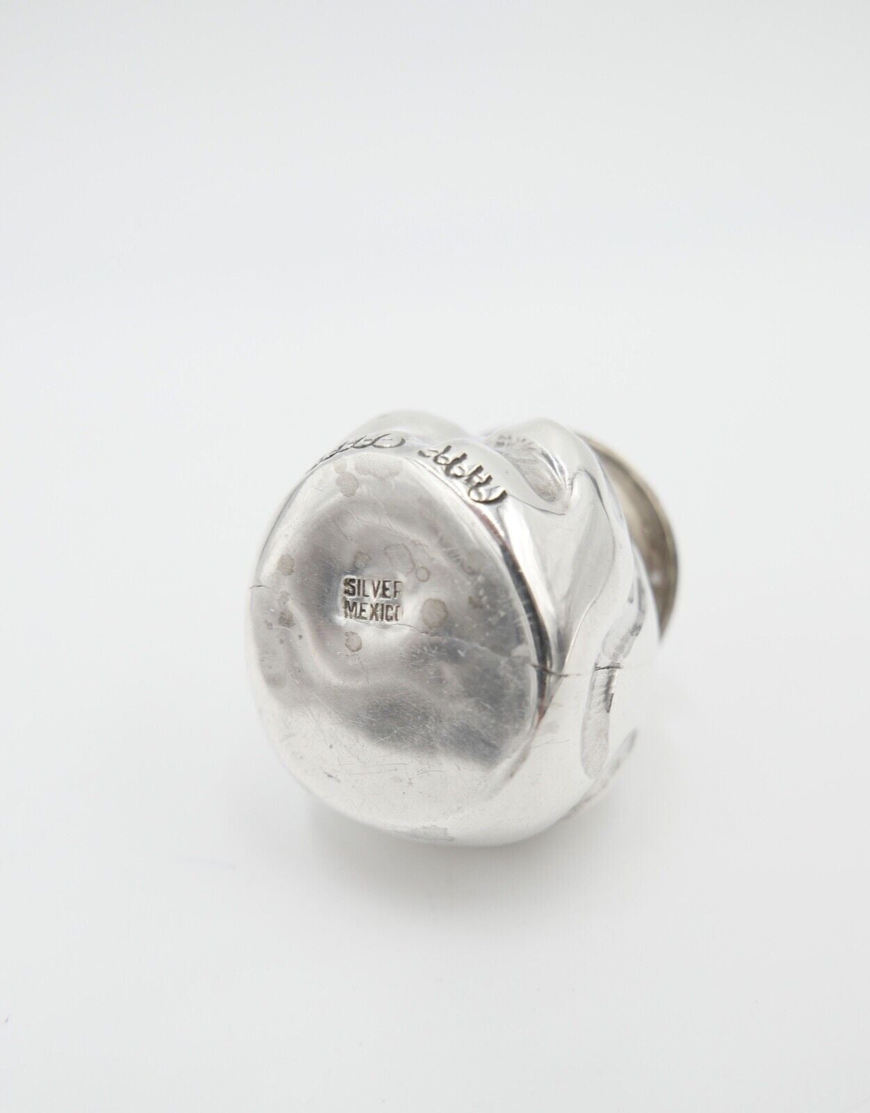 Mexico Silber Salz pfeffer Streuer Azteken - Antikhandel-Stuttgart