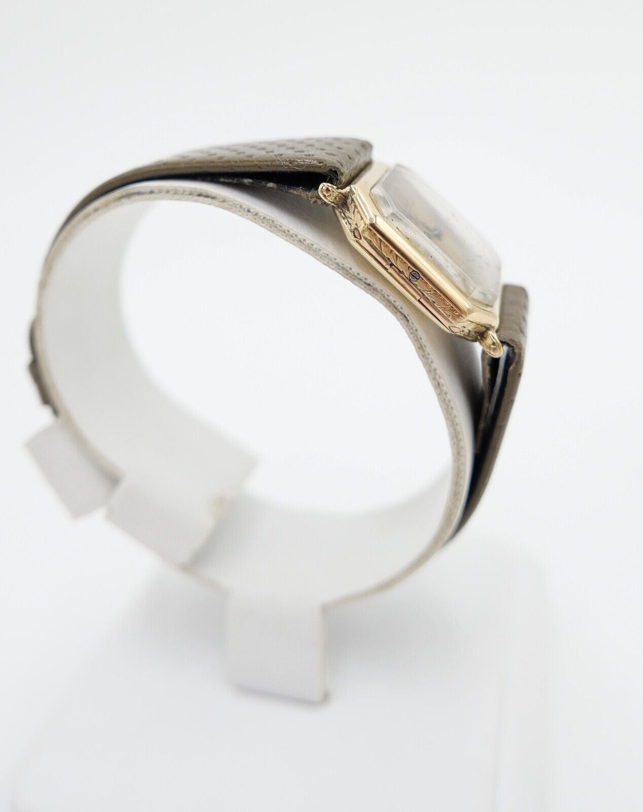 1930er Herren Damen Uhr Henry Blank & Co and Cresarrow USA 585 14K Gold Saphire - Antikhandel-Stuttgart