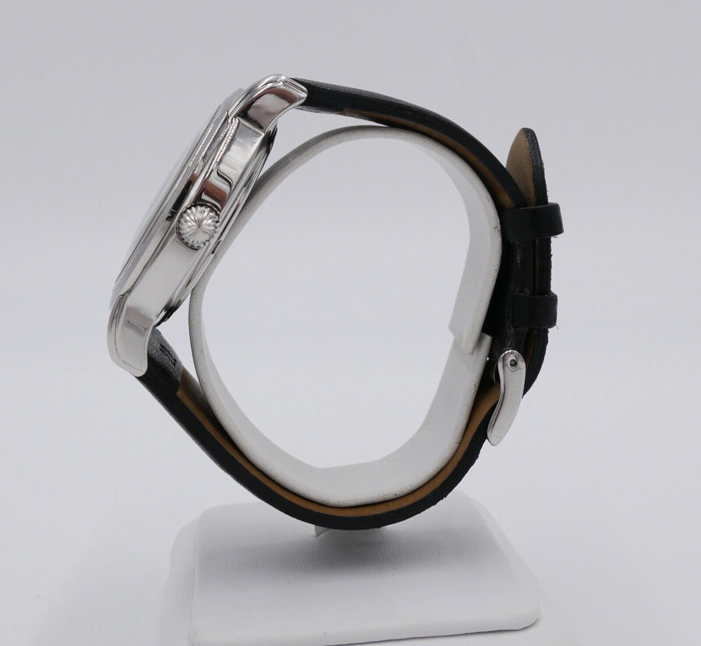 Uhr Kraft Quarz Chronograph Lederband Herrenuhr - Antikhandel-Stuttgart