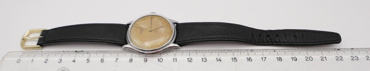 Junghans Cal. J80 Herren Armbanduhr 1950er Jahre Ref. 680.72 - Antikhandel-Stuttgart