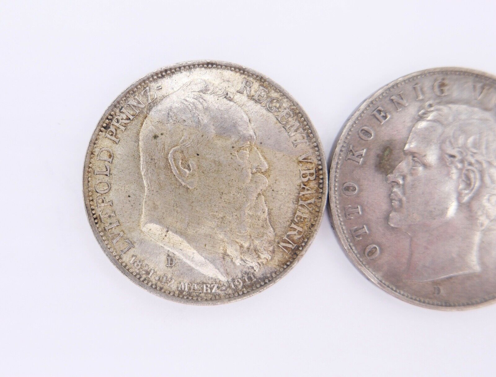 3x 3 Mark ss - stg Bayern Otto - Luitpold - Ludwig Jäger J.47 + J.49 + J.52 - Antikhandel-Stuttgart