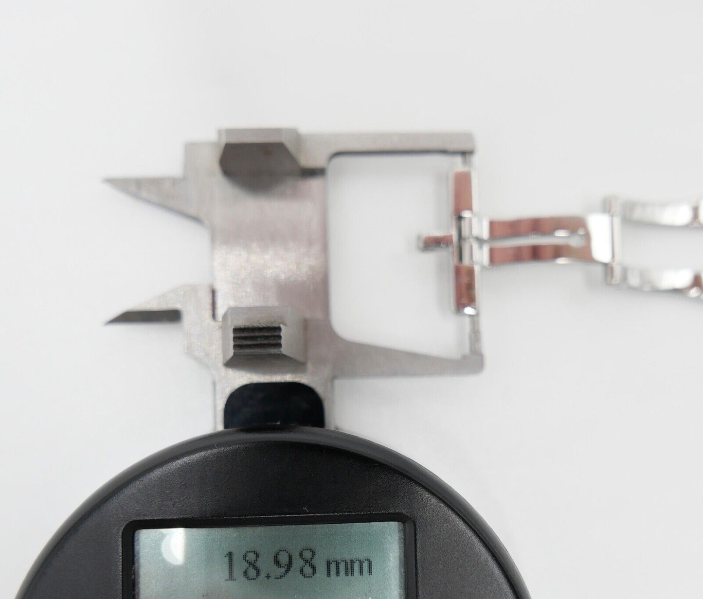 Baume & Mercier Stahl Armband Faltschließe Edelstahl 20mm Schließe - Antikhandel-Stuttgart