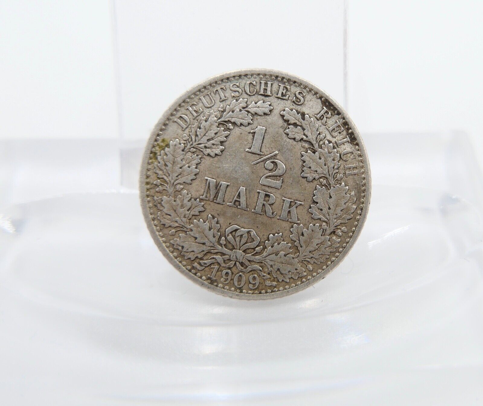 1/2 Mark Kaiserreich 1909 G Silber Jäger J.16 VZ-STG Vorzüglich - Stempelglanz - Antikhandel-Stuttgart