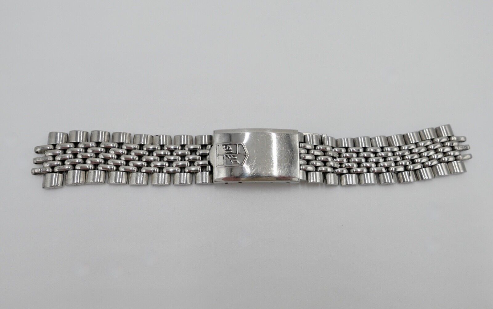 Altes ORIS Edelstahlband 18 - 20 mm Uhrenband Vintage Altes Logo - Antikhandel-Stuttgart