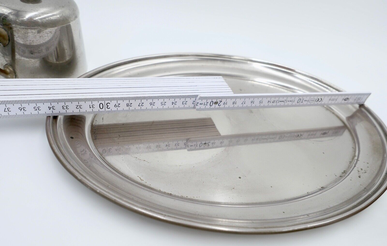 Jugendstil um 1900 Kaffee Tee Service FLEITMANN & WITTE 10/10% Chrom Nickel FW&J - Antikhandel-Stuttgart