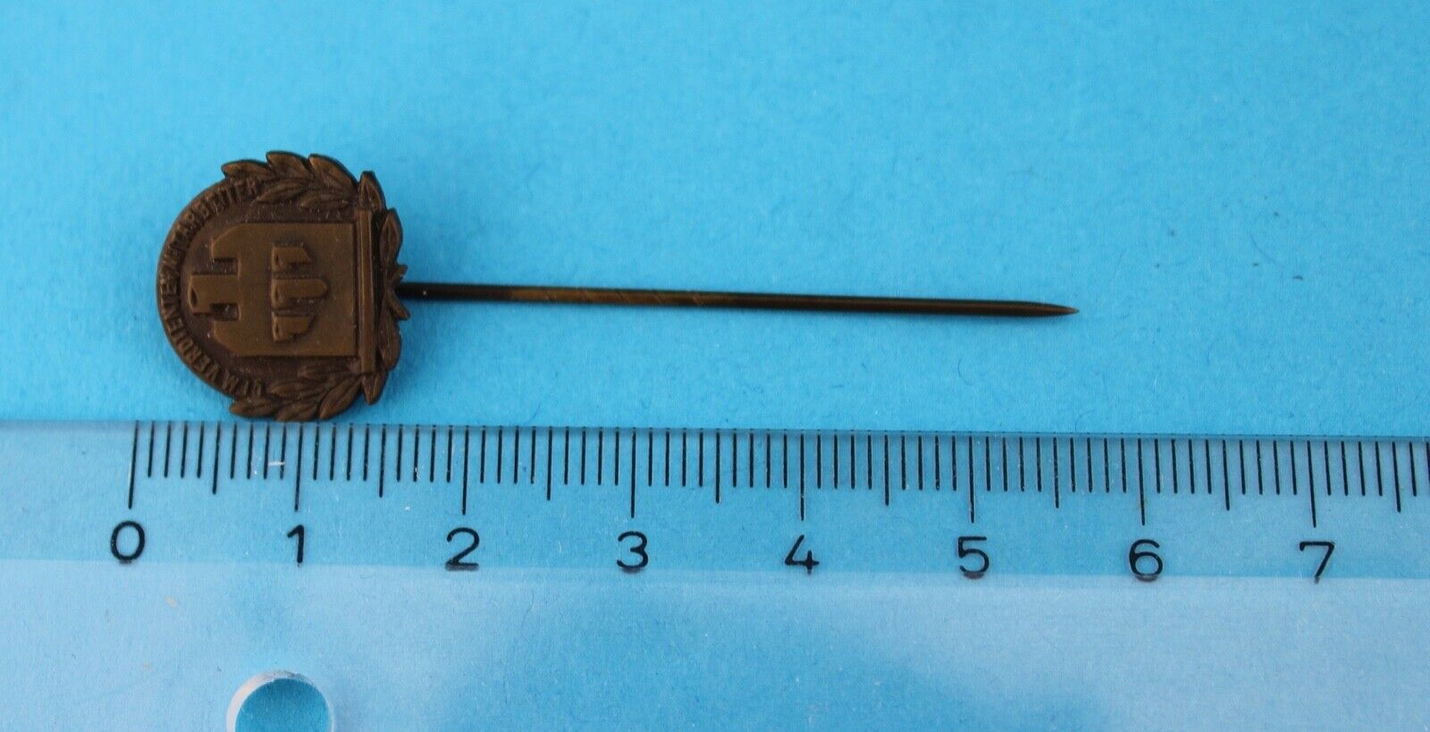 2x Alte Allianz Gold Silber Anstecknadel Pin 333 835 Mitarbeiter ab 1923 SELTEN - Antikhandel-Stuttgart