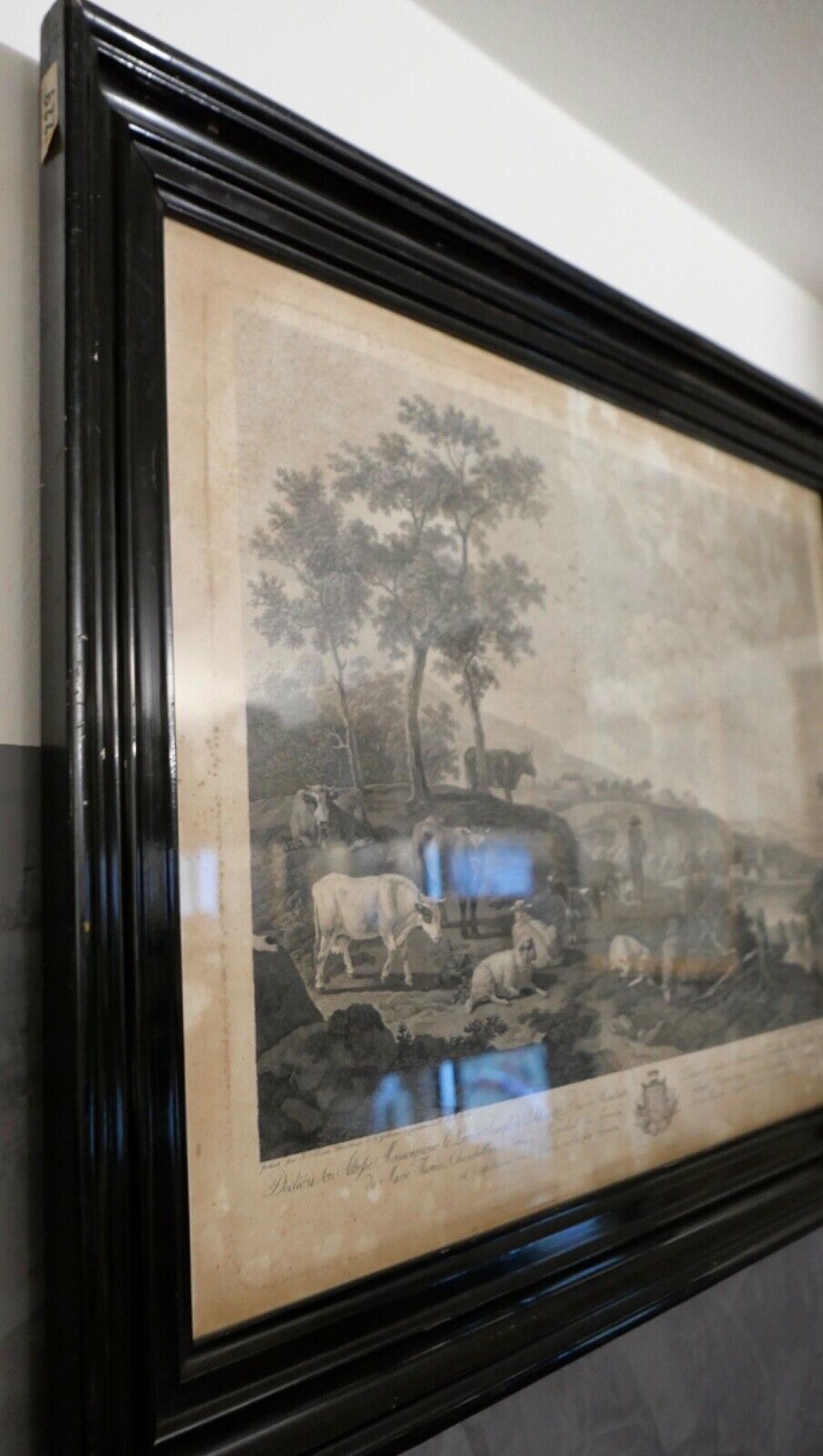 Alte Lithographie gerahmt " WIEN 1788 " Prince et Conte de Sternstein Schäfer - Antikhandel-Stuttgart