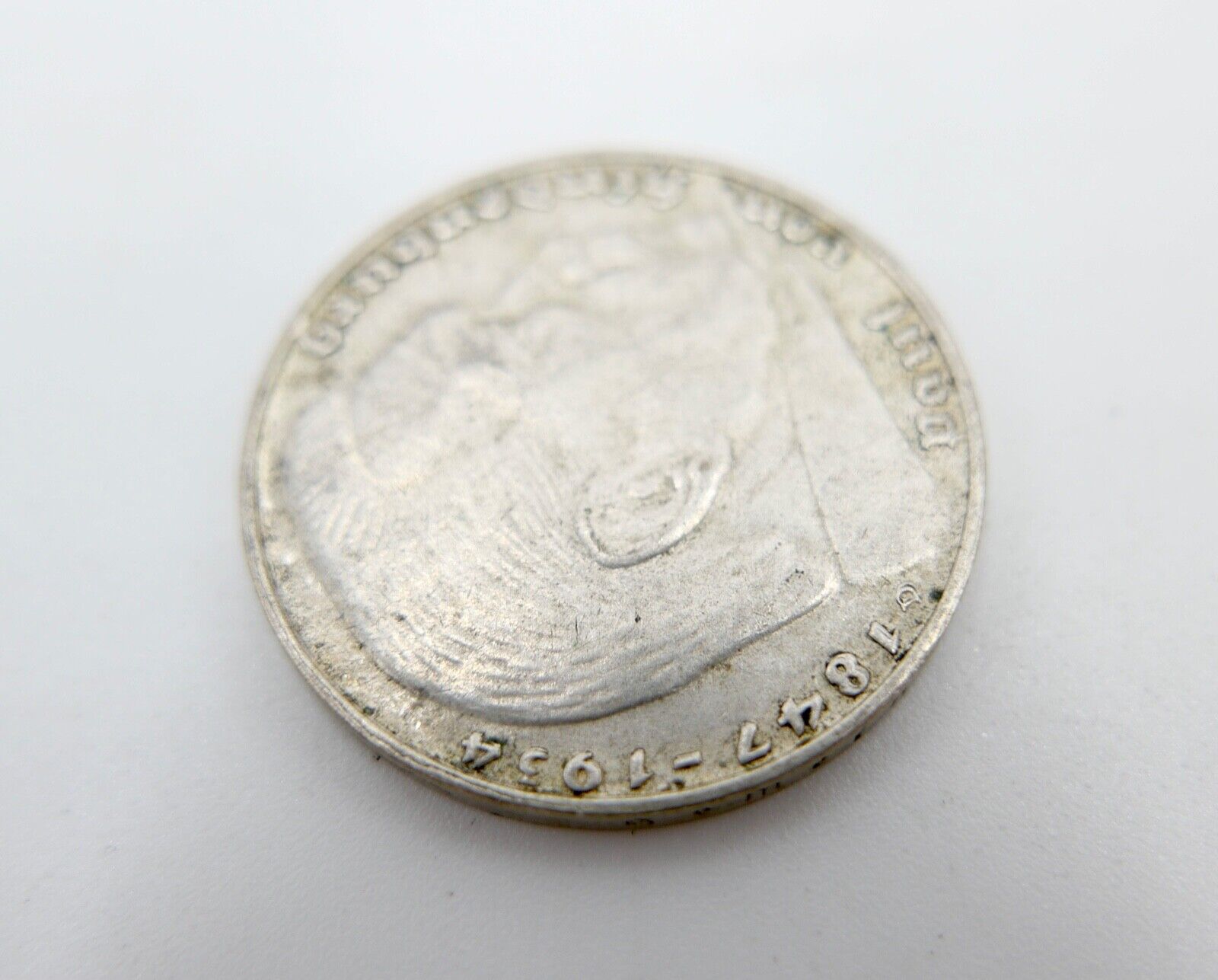 2 Reichsmark 1939 D FEHLPRÄGUG DOPPELPRÄGUNG auf Prägestätte Datum Schrift J.366 - Antikhandel-Stuttgart