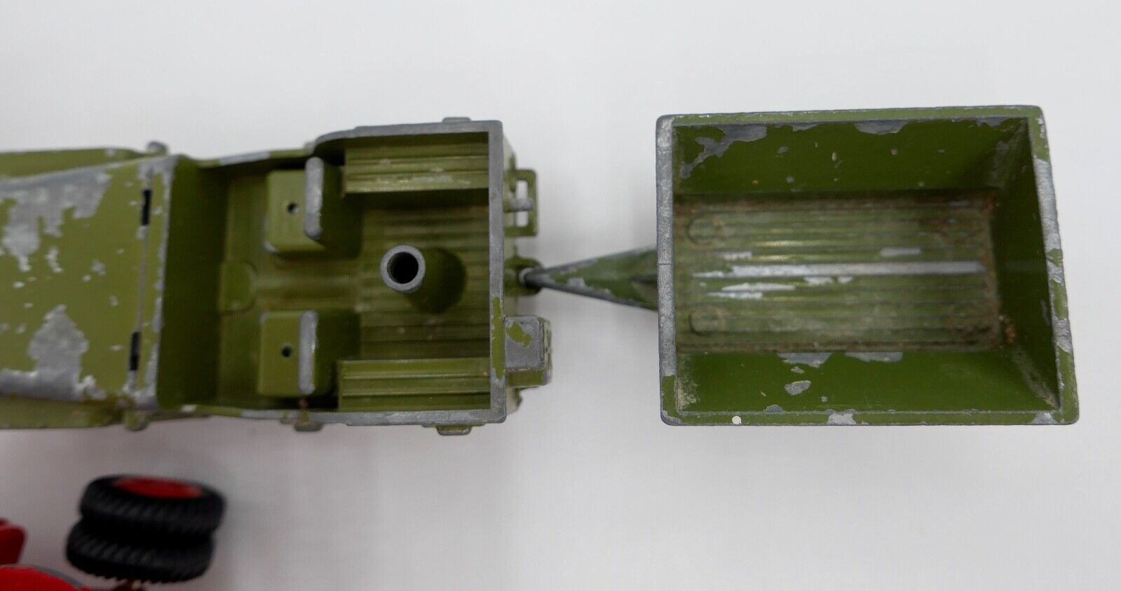 Posten 4 Stück Gama Toys Modellautos Feuerwehr 710 904-5-6 Jeep Militär - Antikhandel-Stuttgart