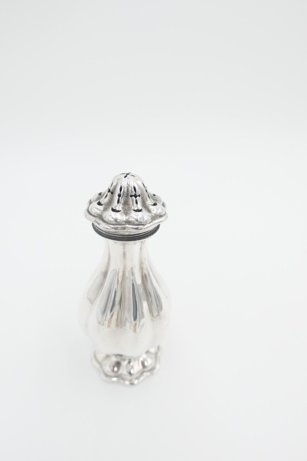 BMF / Berndorf 1870 - 1880 Alpacca Silber Salzstreuer Pfefferstreuer - Antikhandel-Stuttgart