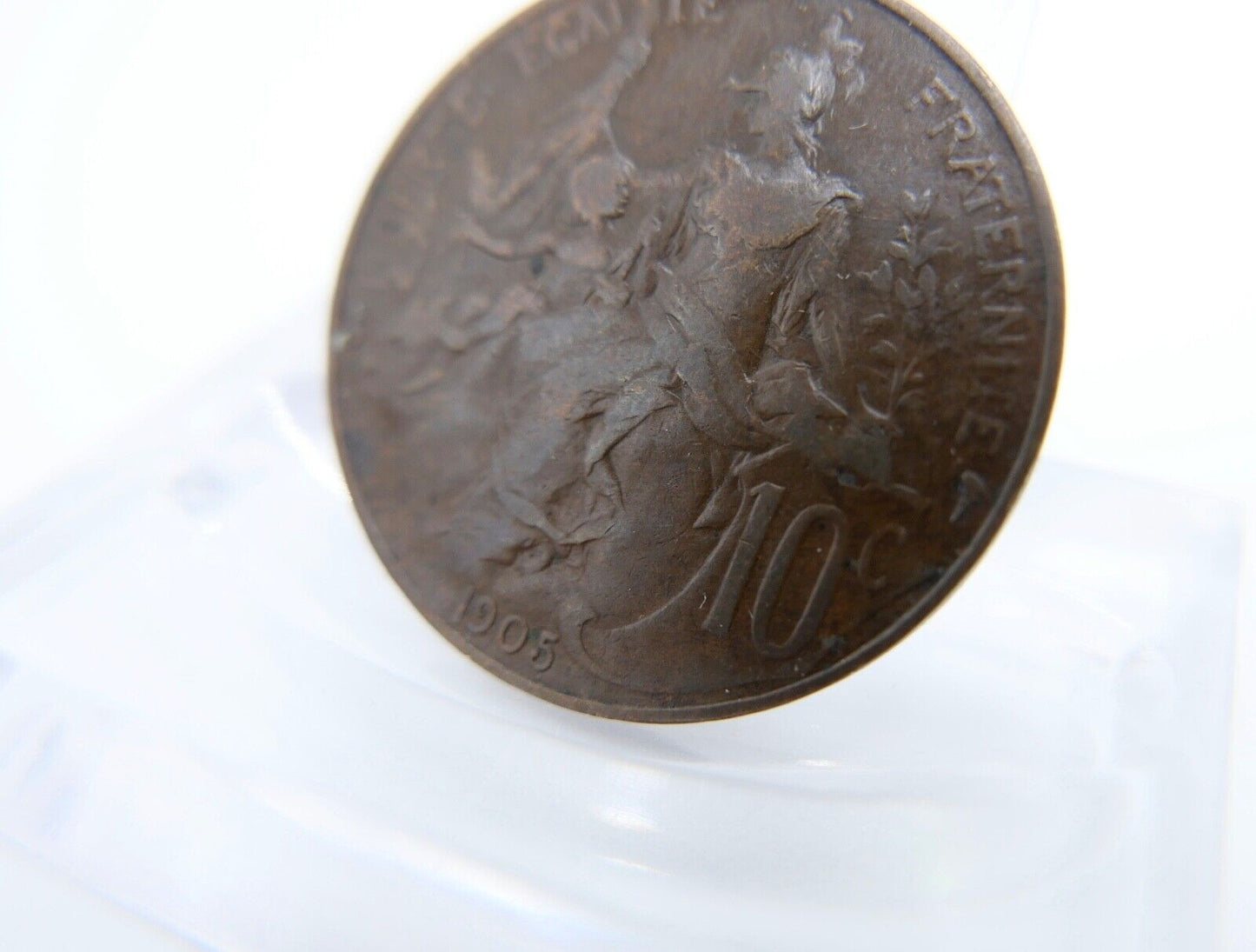 10 Centimes 1905 Frankreich Dritte Republik VZ - Antikhandel-Stuttgart