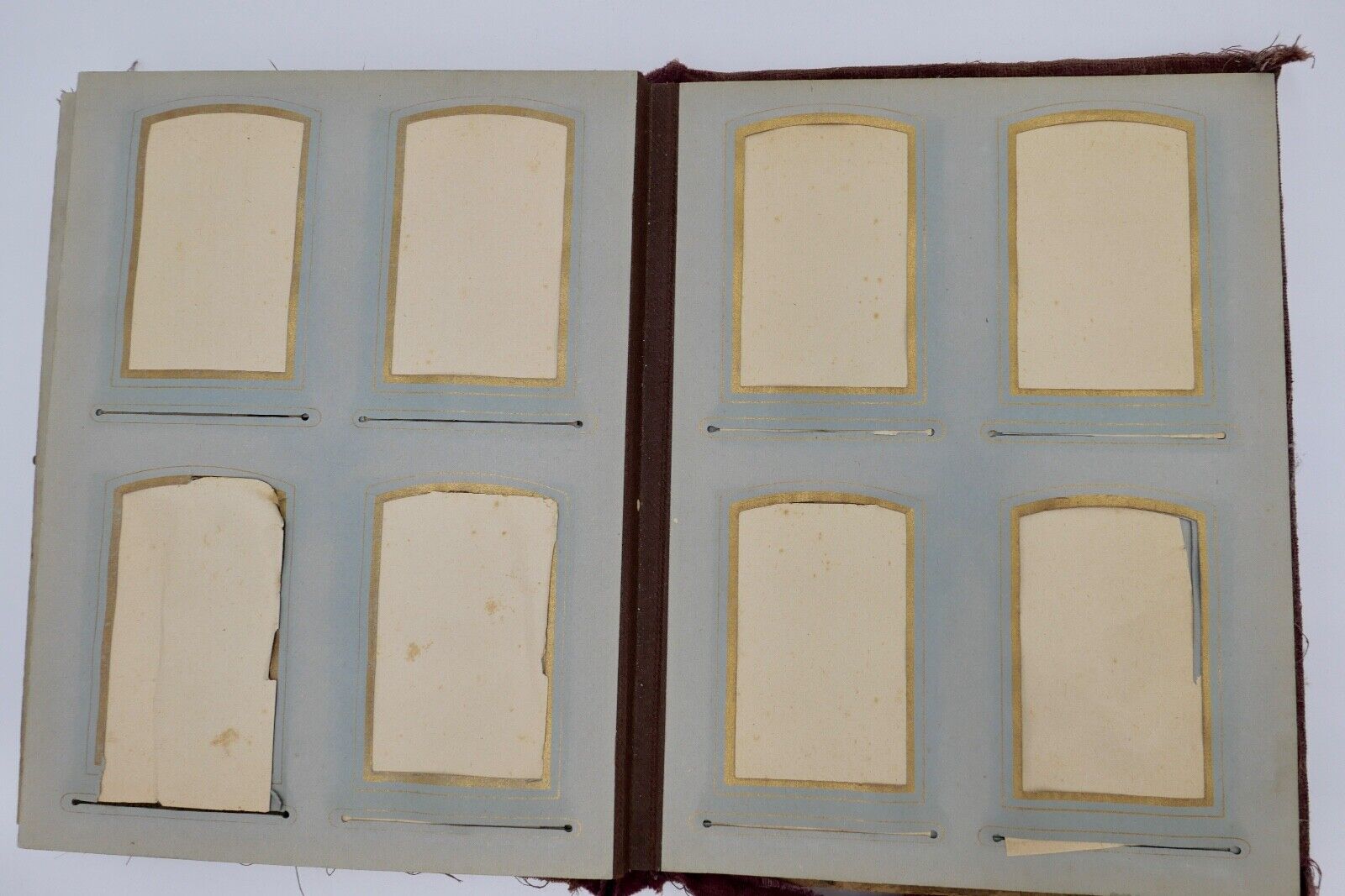 Antikes Fotoalbum Stoff inkl. Fotos Militaria Soldaten & Familien Portrait 1900 - Antikhandel-Stuttgart