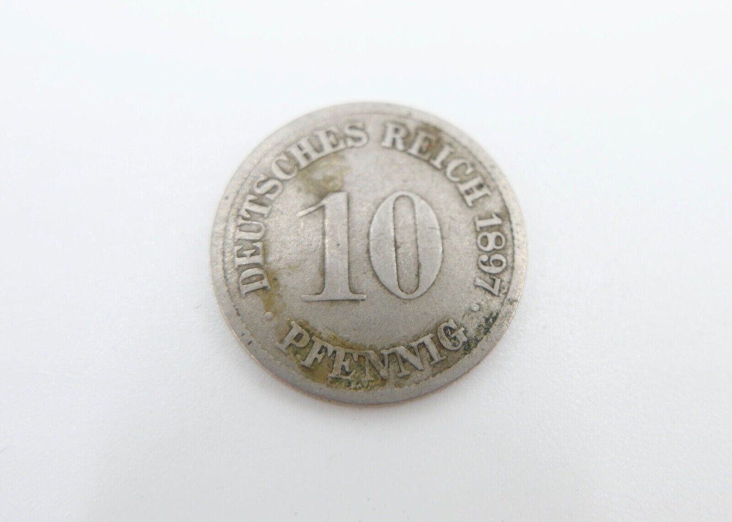 10 Pfennig Kaiserreich 1897 G s - ss schön - sehr schön Nickel Jäger J. 13 - Antikhandel-Stuttgart