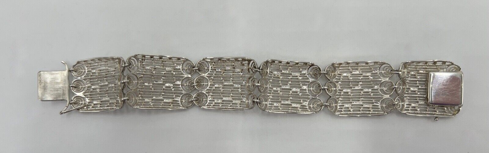 vintage Armband Silber 800 NW Gliederarmband Glieder 32 gr - Antikhandel-Stuttgart
