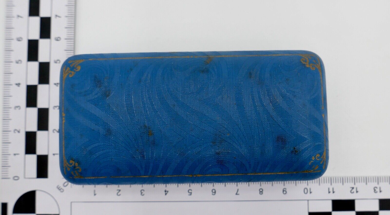 Altes Schmuck Etui / Schatulle 1940-50er Jahre Fred Sauter Philadelphia USA - Antikhandel-Stuttgart