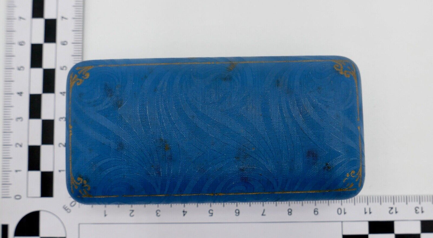 Altes Schmuck Etui / Schatulle 1940-50er Jahre Fred Sauter Philadelphia USA - Antikhandel-Stuttgart