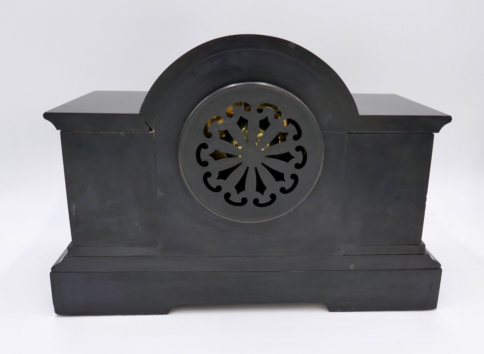 um 1870 antike alte französische Kaminuhr Médaille d'argent Georges Mégnin gold - Antikhandel-Stuttgart