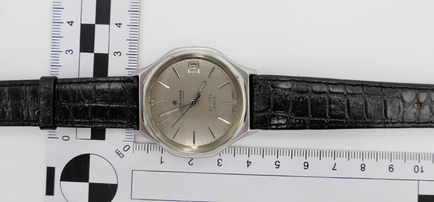 1970er JUNGHANS Quartz 4 MHz Chronometer Ref. 13/4880 Seltenes Stück Cal. 667.26 - Antikhandel-Stuttgart
