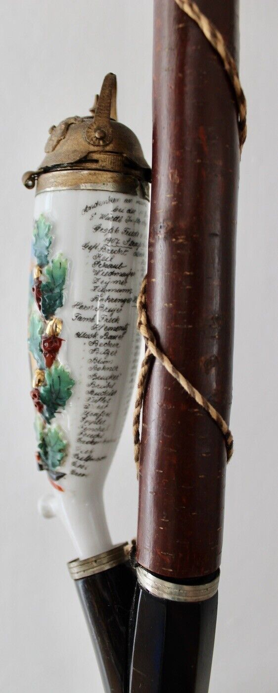 Reservistenpfeife Pfeife 1907 1909 Württ. Infanterie 11 Comp Reg 126 Straßburg - Antikhandel-Stuttgart