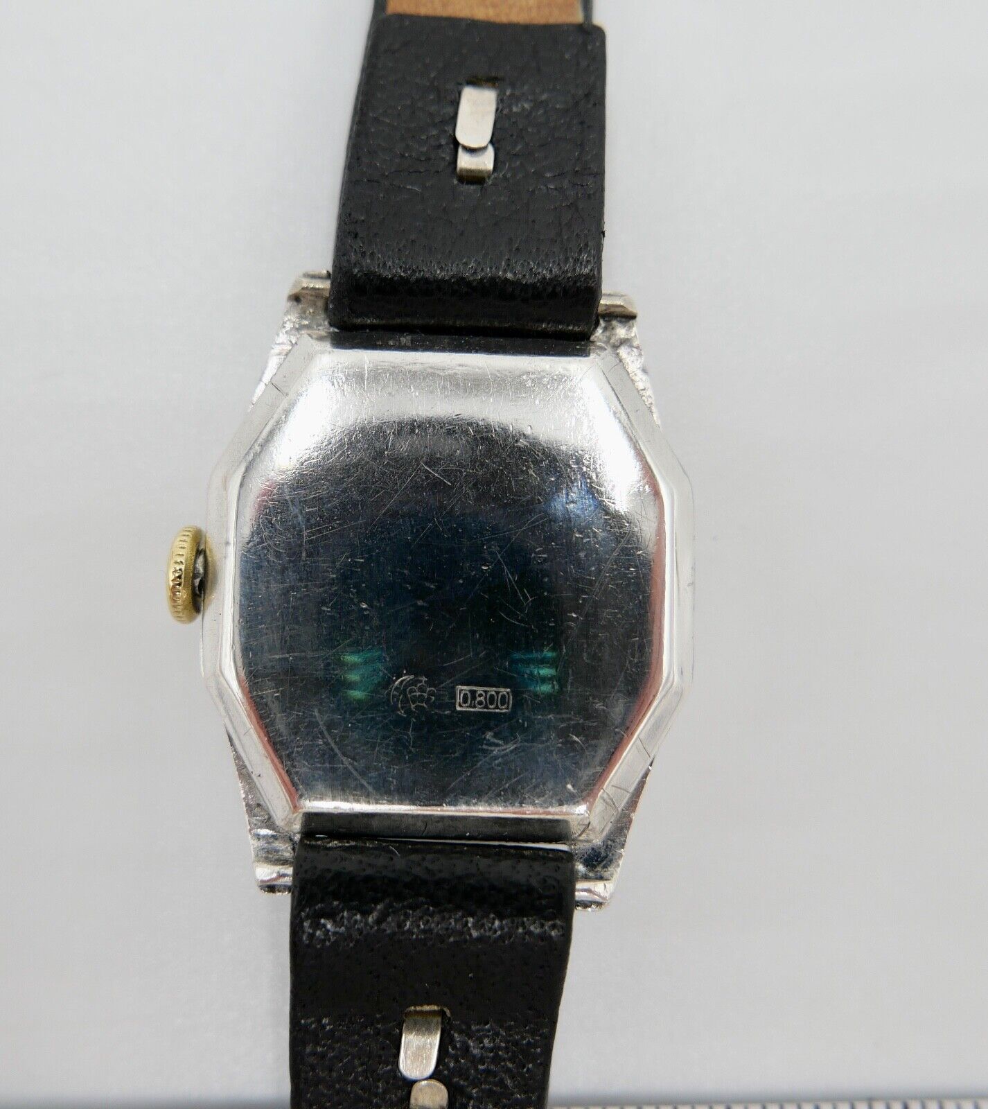 Antike ALPINA 800 Silber Armbanduhr Cal. 625 Handaufzug 1930er Jahre - Antikhandel-Stuttgart