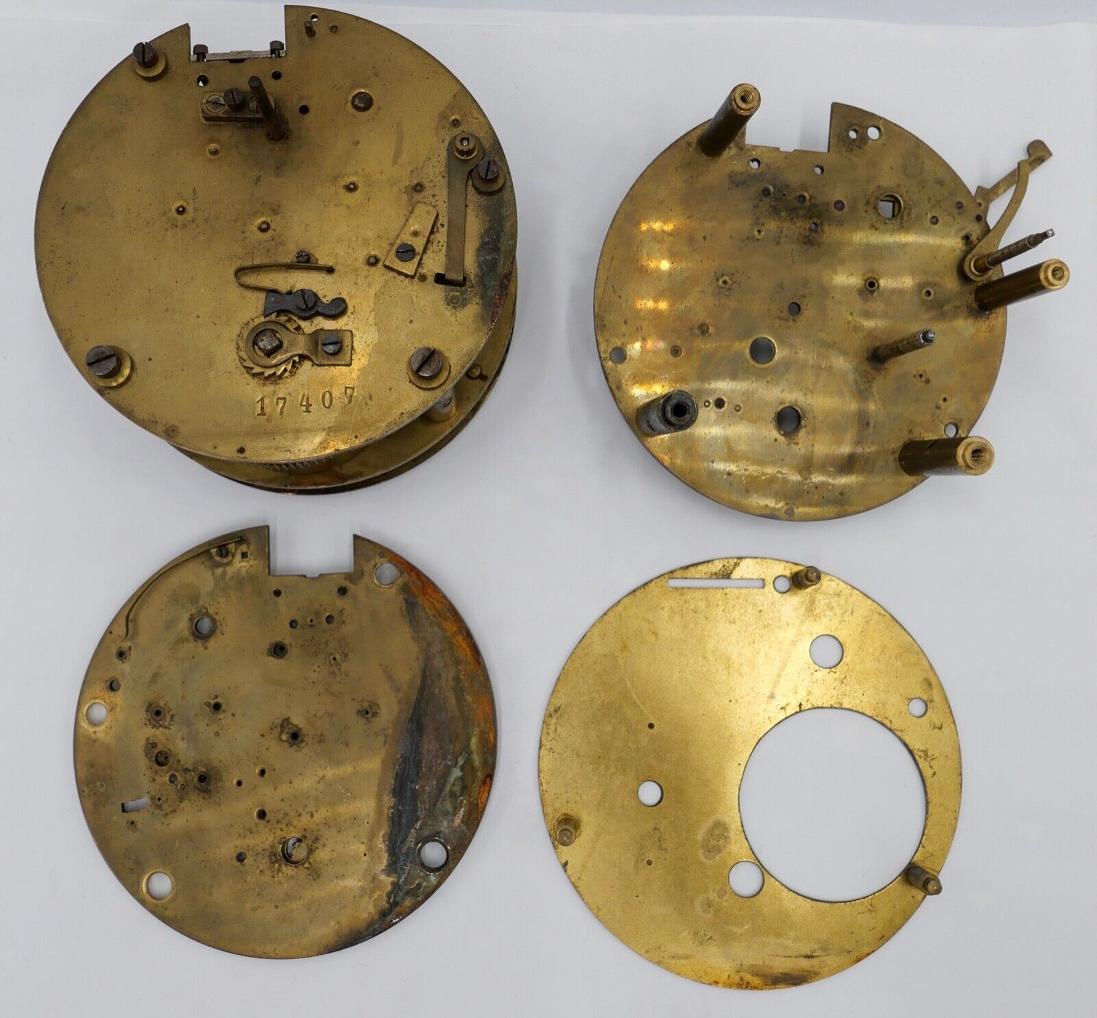 D.R . Patent Zeitschaltuhr Straßenlaterne / Gaslaterne Uhrmacherauflösung defekt - Antikhandel-Stuttgart